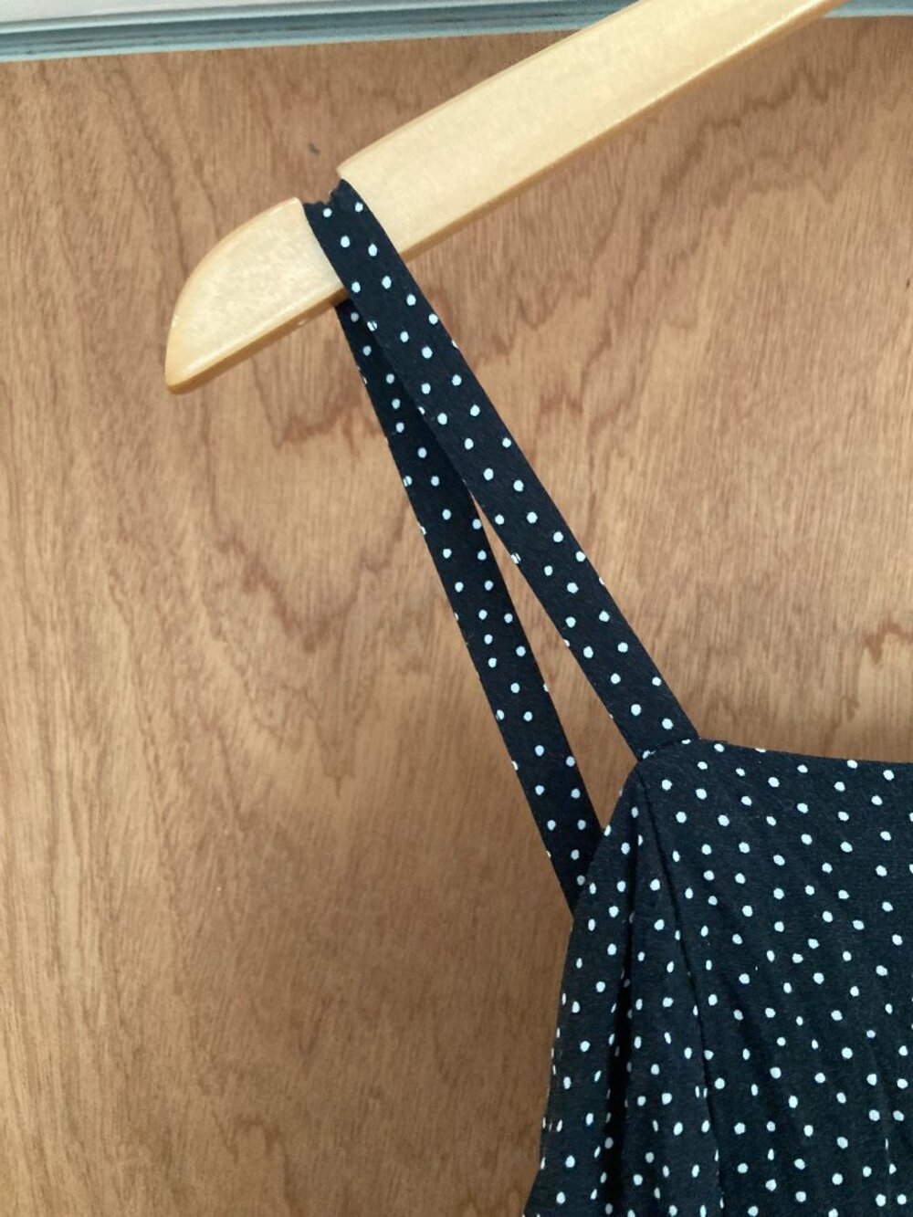 Gap Black Polka Dot Midi Dress – Flowy Summer Dress - Picture 2 of 4